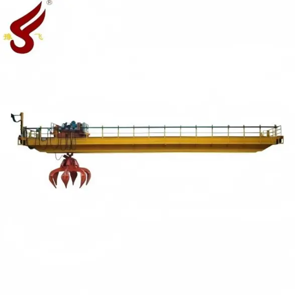 QZ double girder grab bridge crane